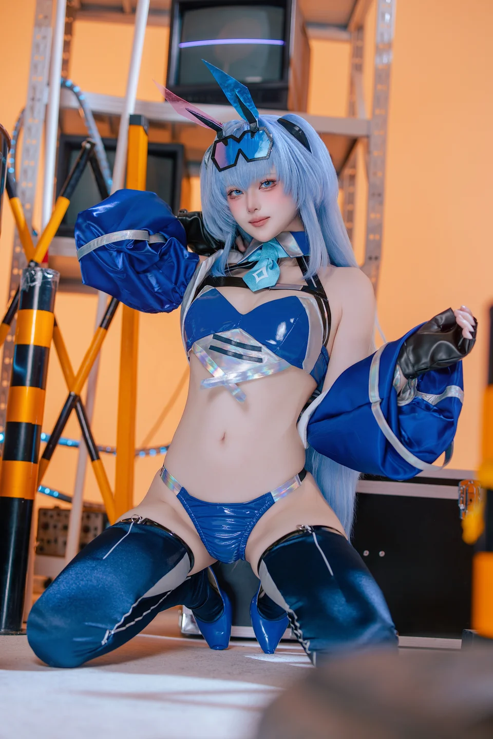 屿鱼 - No.082 碧蓝航线 花园赛车服 [82P-792MB] tg@simisebaisi 【丝足阁】060.webp